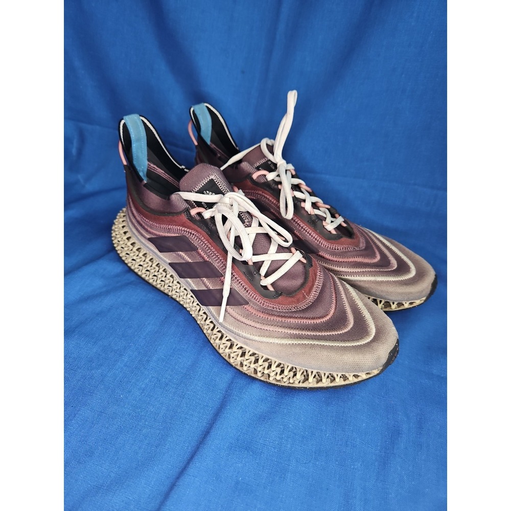 Adidas x Parley 4DFWD Burgundy White Athletic Running Shoes Sneakers Mens 12.5